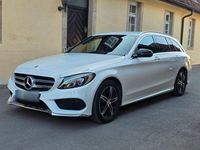Gebraucht Mercedes C250 AMG line 204 PS (150 kW) 2015 Weiß Kombi