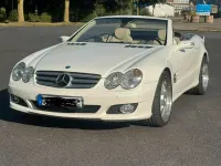 Gebraucht Mercedes SL350 272 PS (200 kW) 2008 Weiß Cabrio