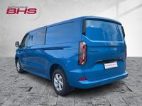 Neu Ford Transit Custom 136 PS (100 kW) 2025 Digital aqua blue (blau) Van
