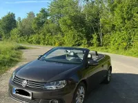 Gebraucht VW Eos Edition 122 PS (89 kW) 2011 Braun Cabrio