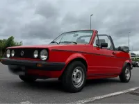 Gebraucht VW Golf Cabriolet 75 PS (55 kW) 1984 Rot Cabrio