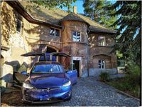 Gebraucht Tesla Model X 344 kW (469 PS) 2018 Blau SUV