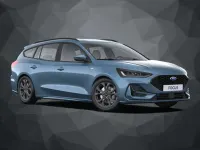 Neu Ford Focus ST-Line X 116 PS (85 kW) 2026 Chroma blau Kombi