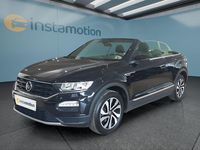 Gebraucht VW T-Roc Cabriolet 110 PS (80 kW) 2021 Schwarz Cabrio