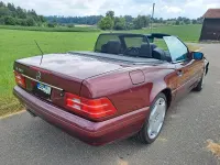 Gebraucht Mercedes SL500 320 PS (235 kW) 1997 Rot Cabrio