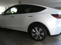 Gebraucht Tesla Model Y Long Range AWD 378 kW (514 PS) 2023 Weiß SUV
