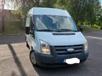 Gebraucht Ford Transit 85 PS (62 kW) 2010 Weiß Van / Kleinbus
