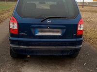Gebraucht Opel Zafira Njoy 125 PS (91 kW) 2004 Blau Van / Kleinbus