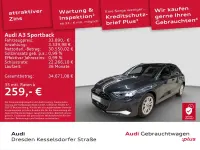Gebraucht Audi A3 Advanced Plus 150 PS (110 kW) 2025 Manhattangrau metallic Limousine