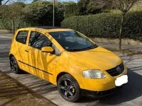 Gebraucht VW Fox 54 PS (39 kW) 2005 Gelb Kleinwagen