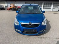 Gebraucht Opel Agila Edition 94 PS (69 kW) 2011 Blau Kleinwagen