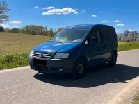 Second-hand VW Caddy 105 CP (77 kW) 2007 Albastru Monovolum