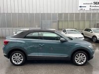 Gebraucht VW T-Roc Cabriolet Style 116 PS (85 kW) 2024 Petroleum blue metallic Cabrio