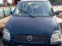Gebraucht Opel Agila 58 PS (42 kW) 2001 Blau Van / Kleinbus