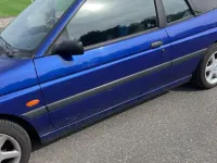Gebraucht Ford Escort Cabriolet 88 PS (64 kW) 1996 Blau Cabrio