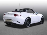 Gebraucht Mazda MX5 Exclusive-Line 132 PS (97 kW) 2019 Satinweiß metallic (weiß) Cabrio