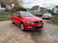 Gebraucht VW Polo 75 PS (55 kW) 2015 Rot Kleinwagen