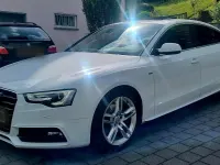 Gebraucht Audi A5 Sportback S-Line 177 PS (130 kW) 2015 Weiß Kleinwagen