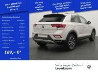 Gebraucht VW T-Roc Style 110 PS (80 kW) 2022 Schwarz / ascotgrau (metallic) SUV