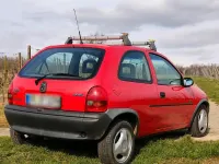 Gebraucht Opel Corsa 60 PS (44 kW) 1992 Rot Kleinwagen