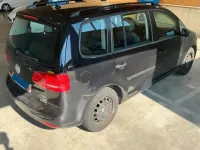 Gebraucht VW Touran 105 PS (77 kW) 2010 Schwarz Van / Kleinbus