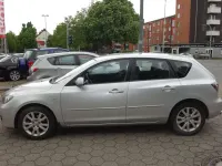 Gebraucht Mazda 3 Inclusive 105 PS (77 kW) 2008 Silber Limousine