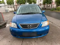 Gebraucht Mazda MPV 122 PS (89 kW) 2000 Blau Van / Kleinbus