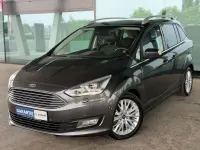 Gebraucht Ford Grand C-Max Titanium 150 PS (110 kW) 2016 Grau Van / Kleinbus