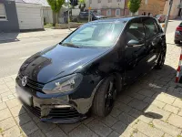 Gebraucht VW Golf VI R 271 PS (199 kW) 2010 Schwarz Kleinwagen
