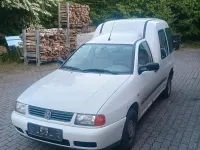 Gebraucht VW Caddy 68 PS (50 kW) 2002 Weiß Van / Kleinbus