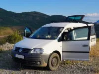 Gebraucht VW Caddy 105 PS (77 kW) 2007 Weiß Van / Kleinbus