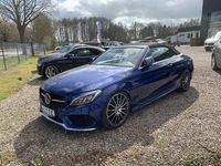 Gebraucht Mercedes C180 AMG 156 PS (114 kW) 2018 Blau Cabrio
