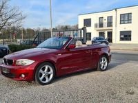 Gebraucht BMW 118 Cabriolet Sport Line 143 PS (105 kW) 2011 Rot Cabrio