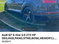 gebraucht Audi Q7 S-line 3.0 272 HP 360, HUD, PANO,STND, BOSE, MEMORY,LUFT,