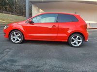 Brugt VW Polo Highline 105 HK (77 kW) 2012 Rød Hatchback