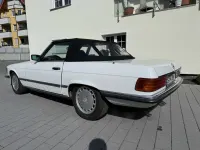 Gebraucht Mercedes SL500 245 PS (180 kW) 1988 Weiß Cabrio