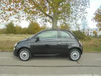 Gebraucht Fiat 500 Lounge 69 PS (50 kW) 2011 Schwarz Limousine