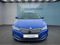 Gebraucht Skoda Superb 218 PS (160 kW) 2021 Blau Kombi