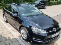 Gebraucht VW Golf VII Comfortline 122 PS (89 kW) 2014 Schwarz Kombi