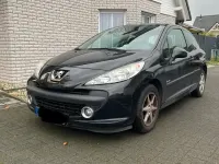 Gebraucht Peugeot 207 73 PS (53 kW) 2007 Schwarz Kleinwagen