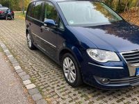 Gebraucht VW Touran Highline 170 PS (125 kW) 2007 Blau Van / Kleinbus
