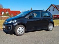 Gebraucht VW up! move up! 60 PS (44 kW) 2018 Schwarz Kleinwagen