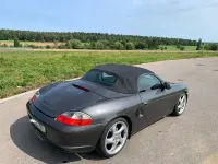 Second-hand Porsche Boxster 228 CP (167 kW) 2004 Gri Cabrio