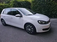 Gebraucht VW Golf VI Edition 80 PS (58 kW) 2009 Weiß Kleinwagen