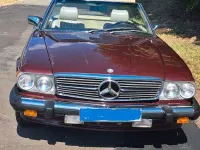 Gebraucht Mercedes 560 231 PS (169 kW) 1986 Rot Cabrio