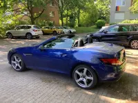 Gebraucht Mercedes SLC200 184 PS (135 kW) 2019 Blau Cabrio