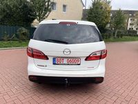 Gebraucht Mazda 5 Center-Line 116 PS (85 kW) 2011 Weiß Van / Kleinbus