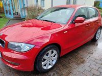 Gebraucht BMW 116 116 PS (85 kW) 2010 Rot Kleinwagen