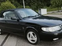 Gebraucht Saab 9-3 Cabriolet 150 PS (110 kW) 1998 Schwarz Cabrio