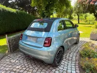 Gebraucht Fiat 500e La Prima 86 kW (118 PS) 2021 Blau Cabrio